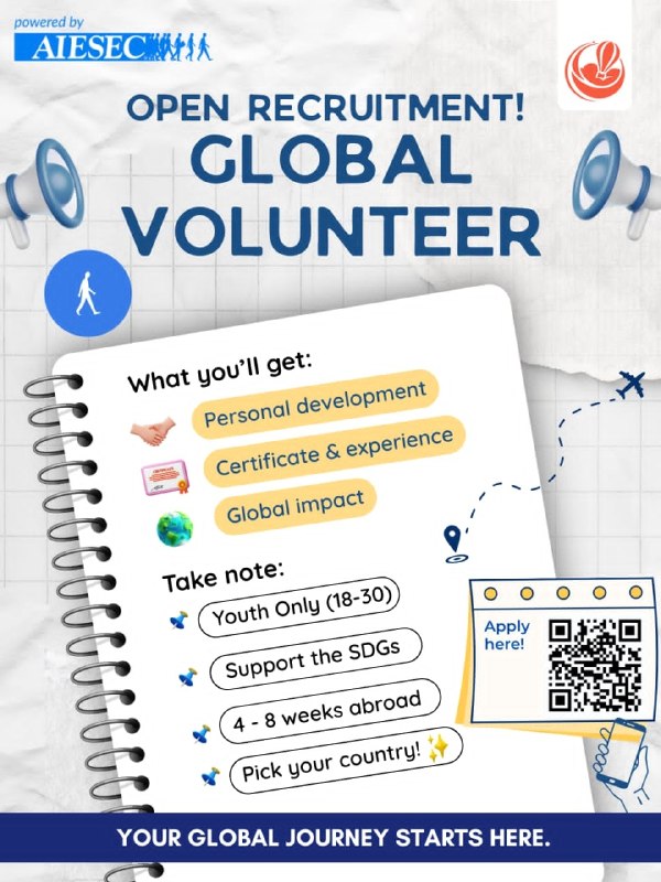 AIESEC in UKM Global Volunteer Program — 4–8 Week Overseas Opportunity