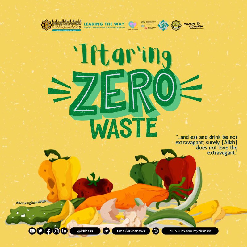 ['Iftar'ing Zero Waste]
