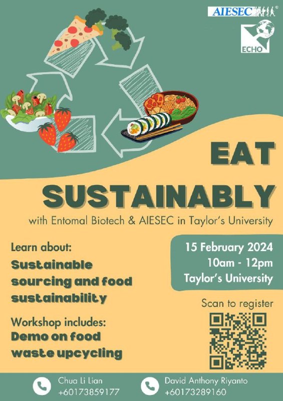 [Food Sustainability Workshop🌱🍖]