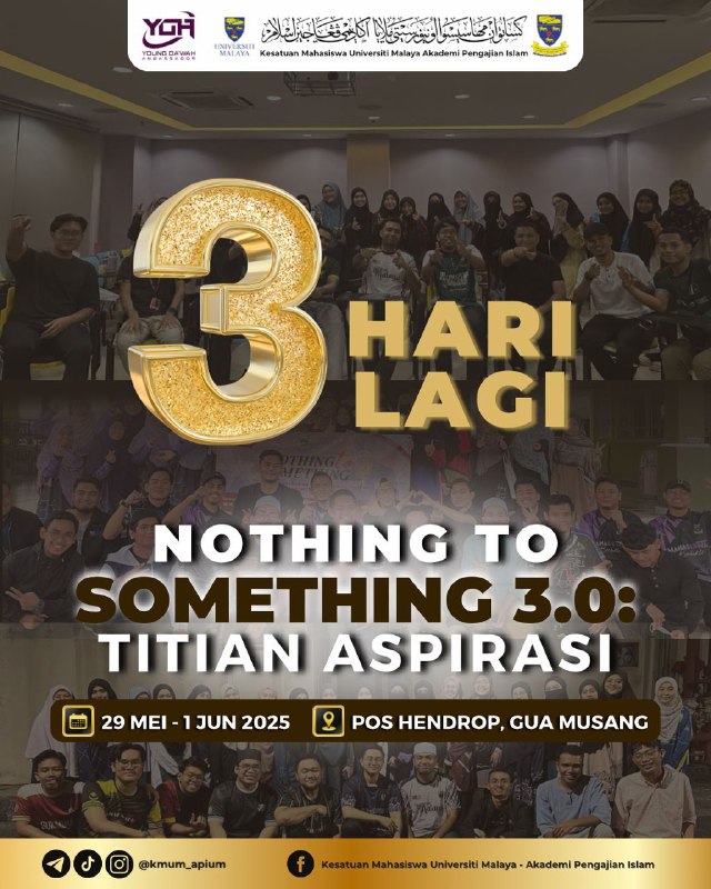 [ 𝟑 𝐇𝐀𝐑𝐈 𝐋𝐀𝐆𝐈 𝐍𝐎𝐓𝐇𝐈𝐍𝐆 𝐓𝐎 𝐒𝐎𝐌𝐄𝐓𝐇𝐈𝐍𝐆 𝟑.𝟎 : 𝐓𝐈𝐓𝐈𝐀