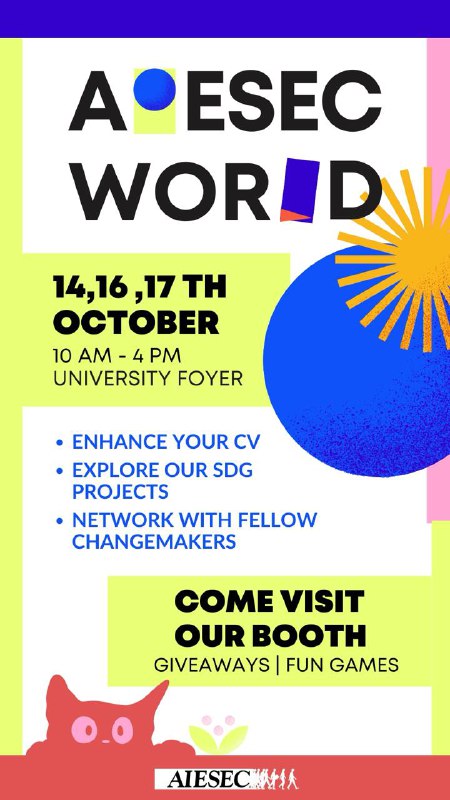 Are you ready to enhance your skills and make a real impact? 🤩 Visit our booth