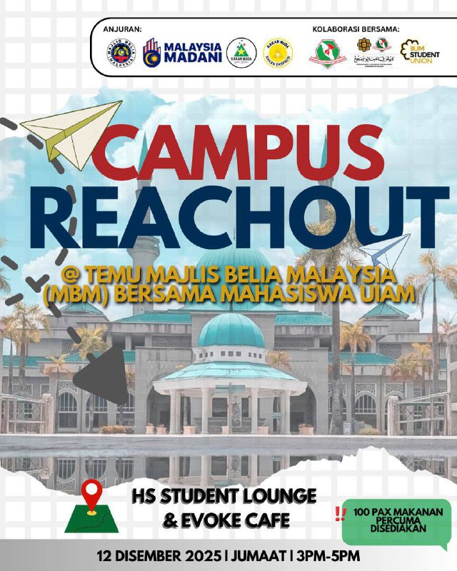 📣 CAMPUS OUTREACH@MALAYSIAN YOUTH COUNCIL MEETS UIAM STUDENTS 📣