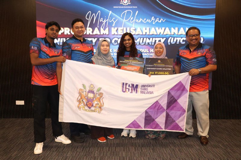 PROJEK BERANDA LIMAS REPRESENTS USM IN THE NATIONAL UNIVERSITY TO COMMUNITY (
