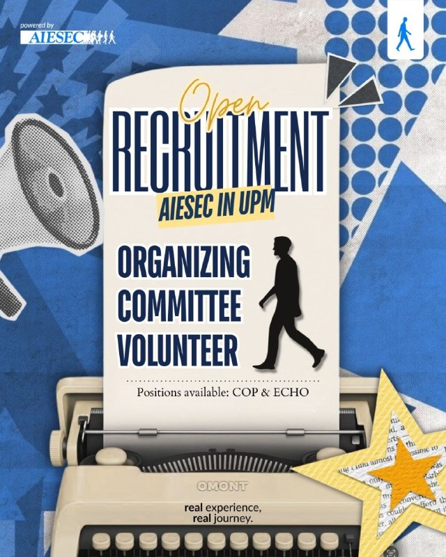 🌱 [AIESEC in UPM | iMYV 2026 Organising Committee Volunteer Recruitment] 🌱