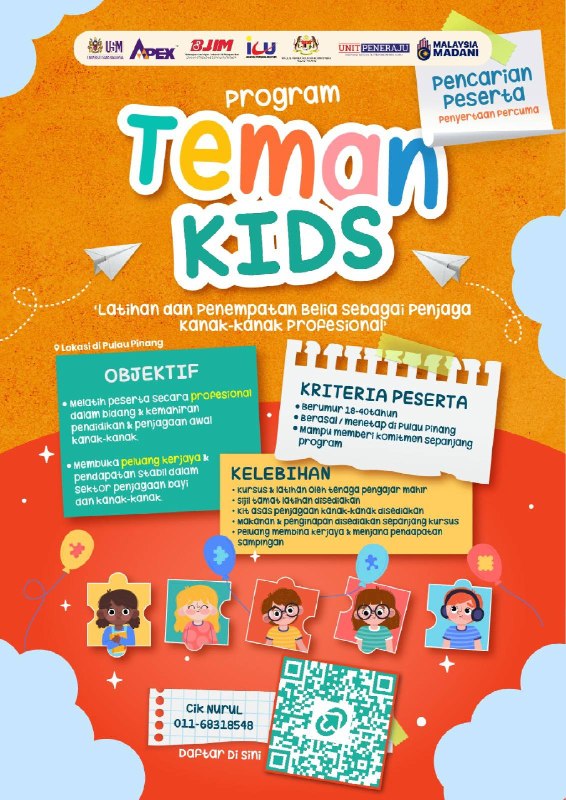 JOIN THE TEMANKIDS PROGRAMME!