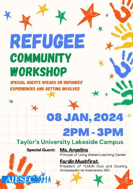 Refugee Community Workshop 🌍