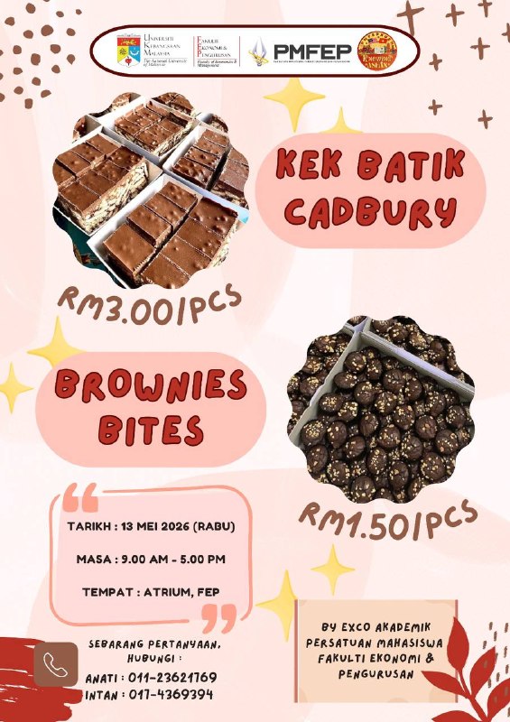 International Festival Kek Batik Cadbury Sale