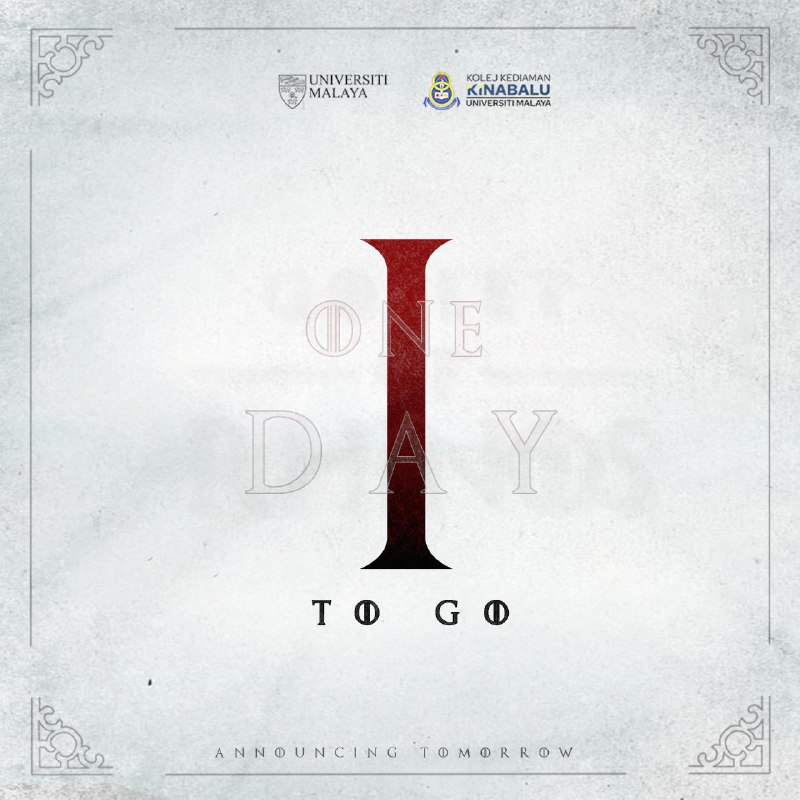 [1 Day Left...]