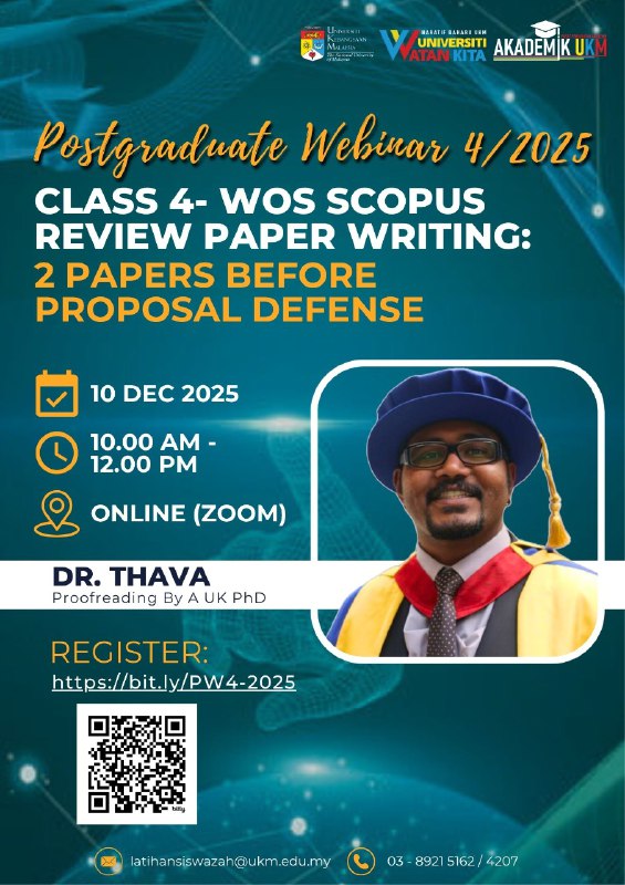 Dear Postgraduate Students,