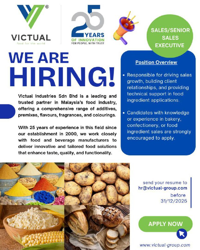 🚨 HIRING: Sales Executive / Senior Sales Executive