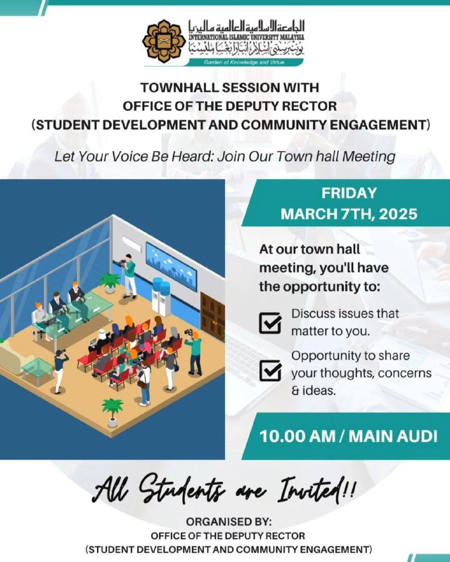To all IIUM Students,
