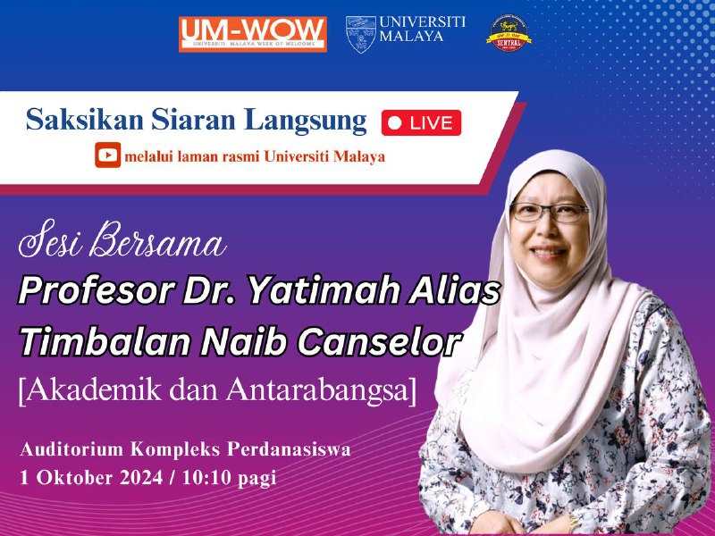 [LIVE FROM THE PERDANASISWA COMPLEX AUDITORIUM]