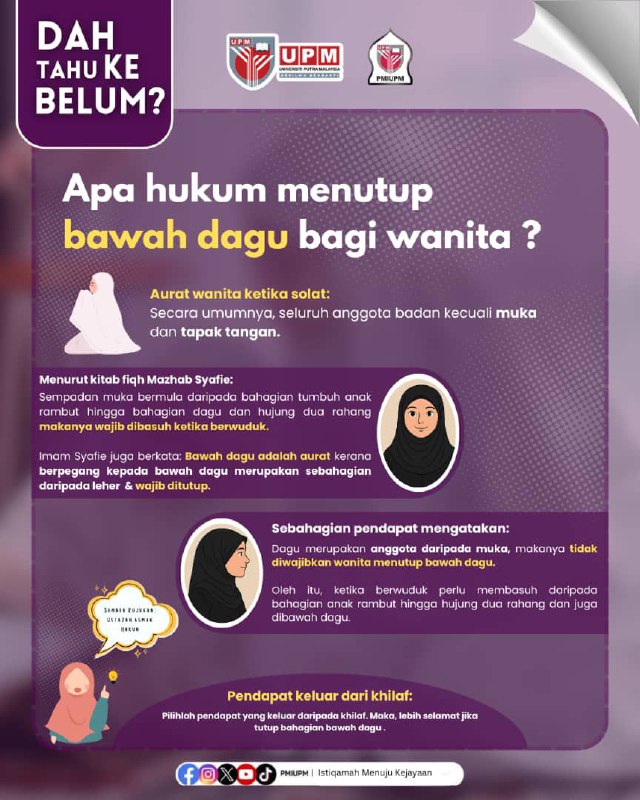 [] ALREADY KNOW OR NOT?: IS UNDER THE CHIN PART OF AURAT OR NOT?🤔[]