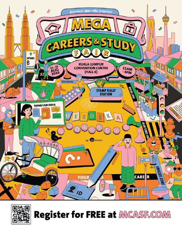 ✨️ Malaysia's Longest Running Careers And Study Fair Is Back Once More! ✨️