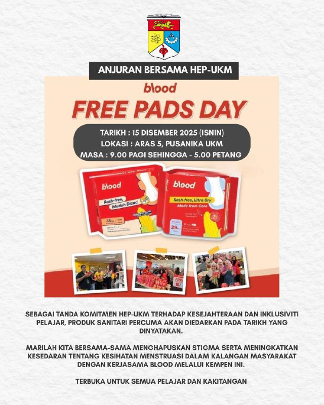 Blood Malaysia with HEP-UKM will hold