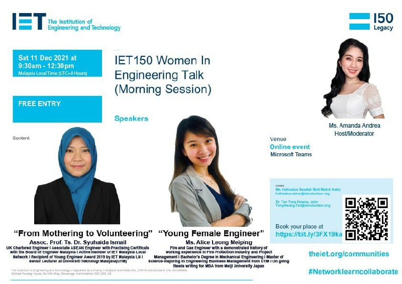 IET 150 Women in Engineering Talk