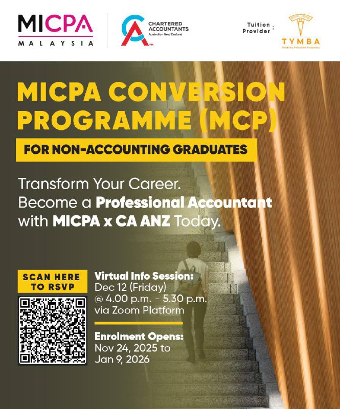 Attention Finance, Economics, Business & Non-Accounting Graduates!