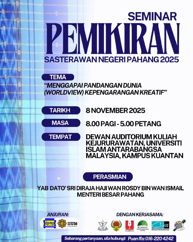 Assalamualaikum w.b.t,