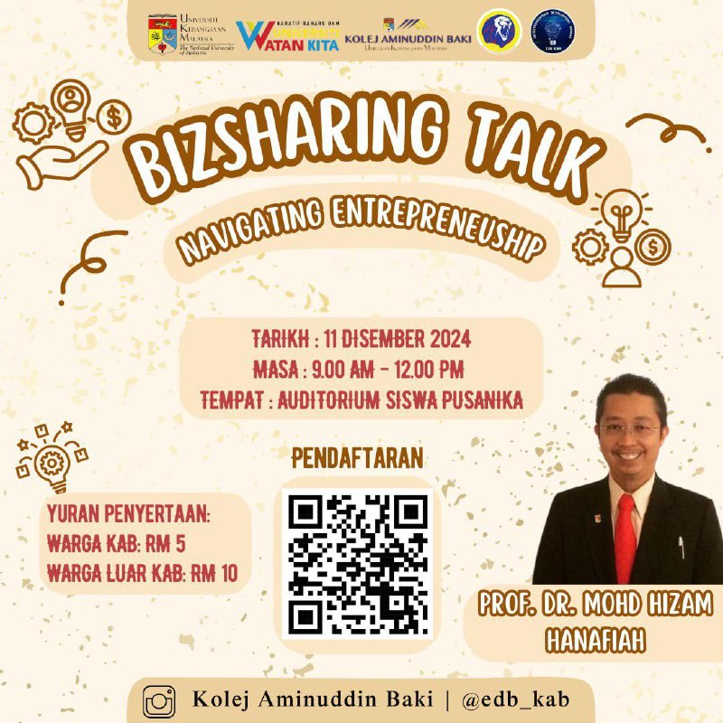 Bizsharing Talk: Navigating Entrepreneurship