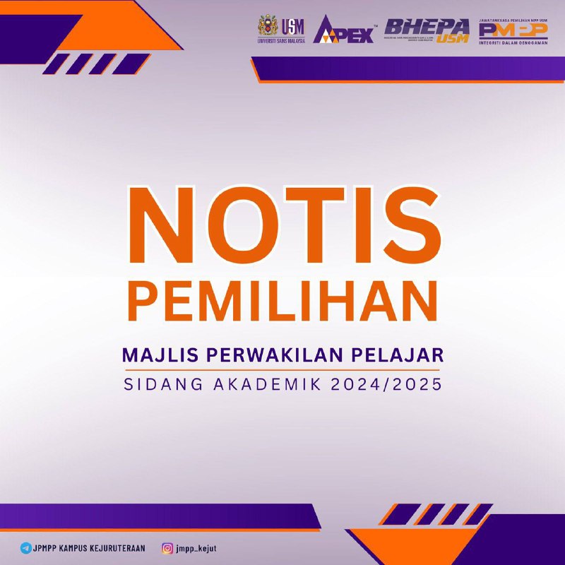USM Student Representative Council Election Notice