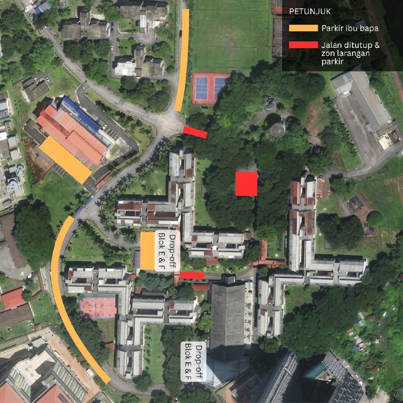 [TRAFFIC PLAN NOTICE DURING FACULTY OF DENTISTRY STUDENT REGISTRATION]