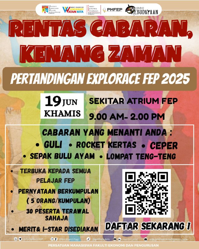 Rentas Cabaran, Kenang Zaman Traditional Games Explorace