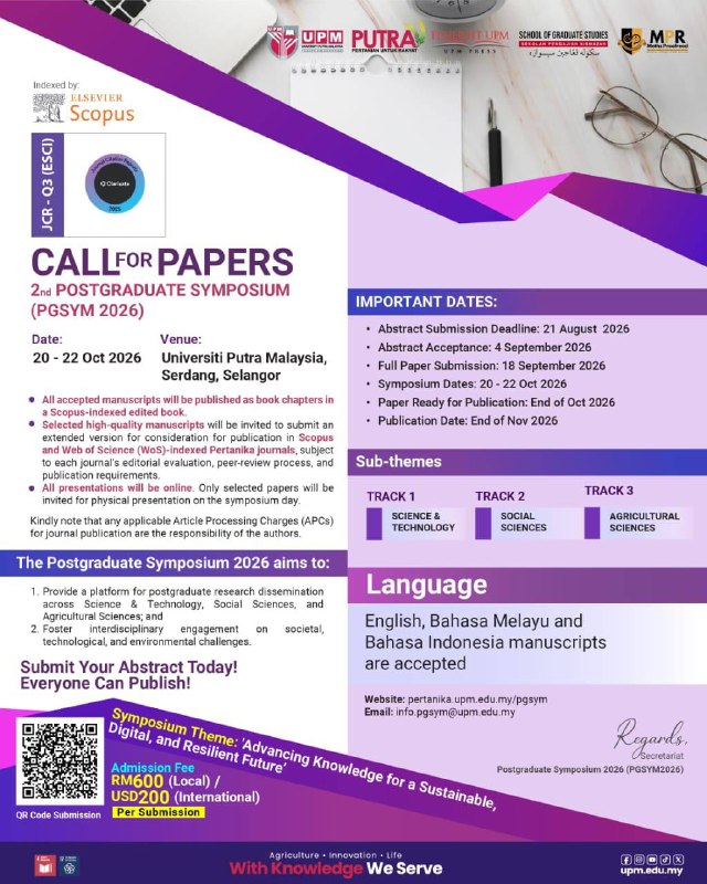 CALL FOR PAPERS | PGSym 2026