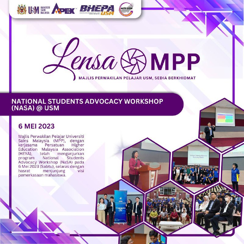National Students Advocacy Workshop (NaSA) @ USM