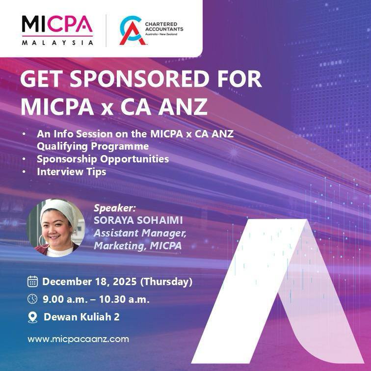 MICPA x CA ANZ Chartered Accountant Pathway Session