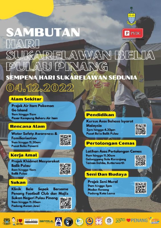 Penang Youth Volunteer Day Celebration for World Volunteer Day 20