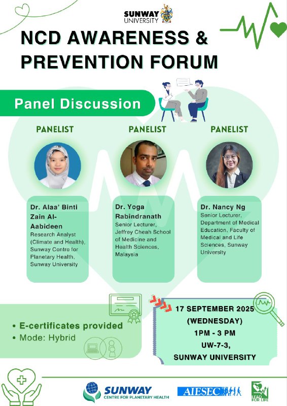 Let’s Talk About Health: NCD Awareness & Prevention Forum