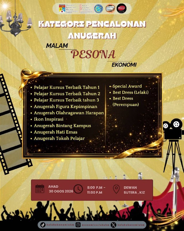Malam Pesona Ekonomi (MPE) 2026 Award Nominations