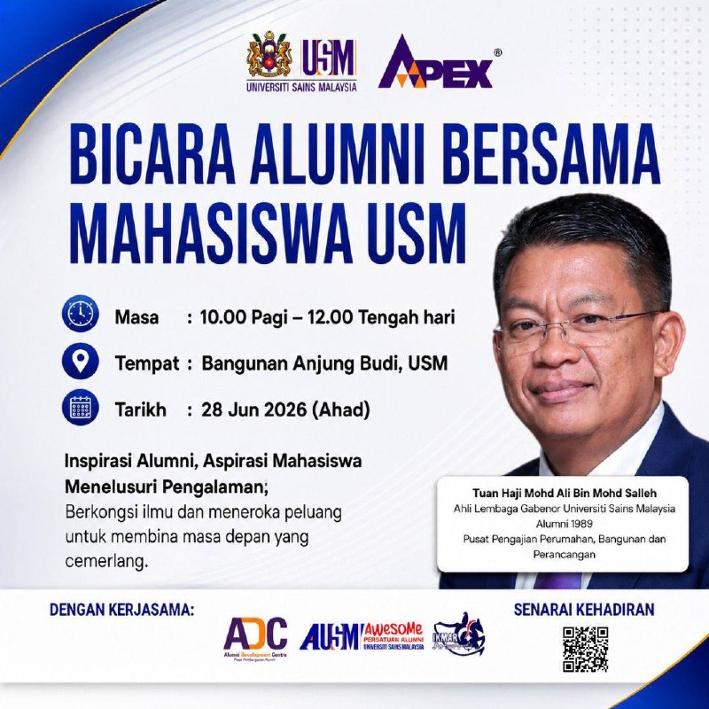 Alumni Dialogue with Johor USM Students