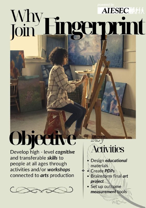 🎨 Passionate about creativity and making a difference?