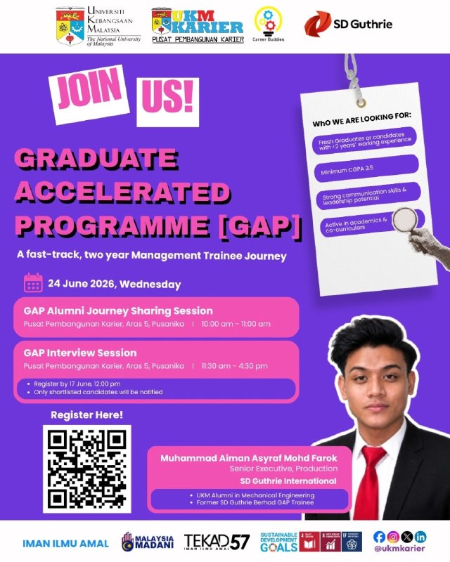 SD GUTHRIE x UKM-KARIER CAMPUS ENGAGEMENT 2026 📢