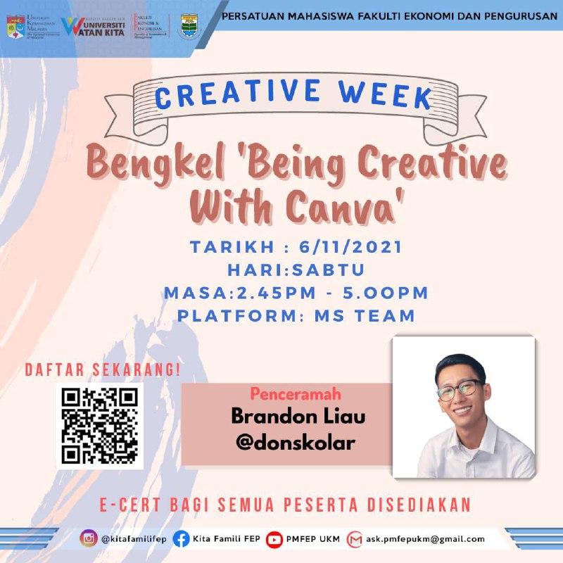 ‘Being Creative with Canva’ Workshop