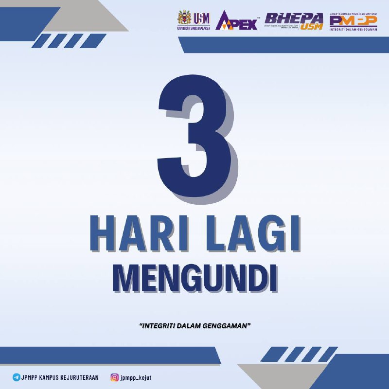 [COUNTDOWN PENGUNDIAN BAGI MAJLIS PERWAKILAN PELAJAR SIDANG AKADEMIK 2024/2025]