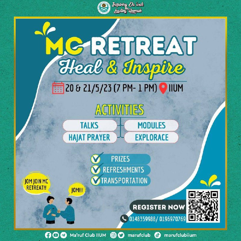 MC RETREAT: HEAL & INSPIRE