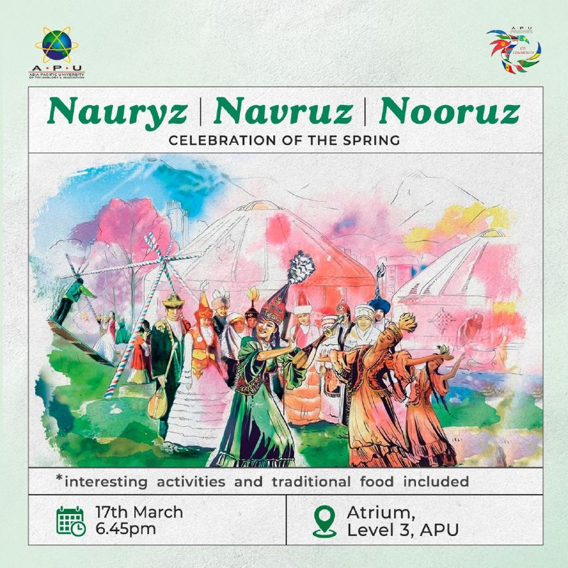 Welcome to Navruz celebration at APU