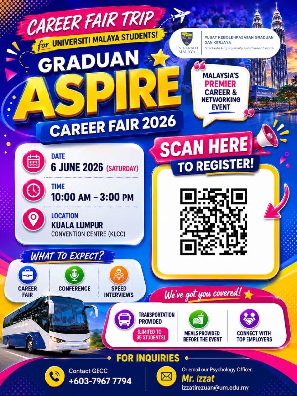 Greetings, Universiti Malaya Students!