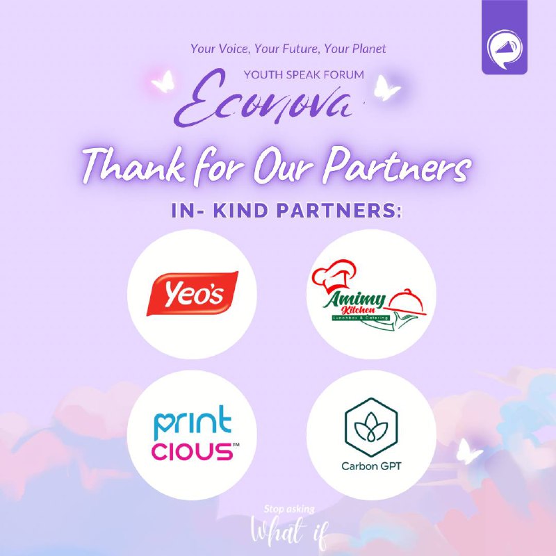 🌟 Let’s take a moment to celebrate and thank our amazing In-Kind Partners who h
