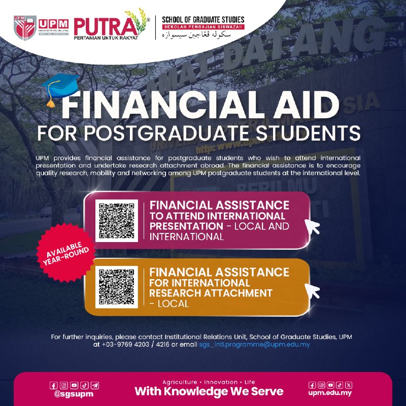 [ FINANCIAL AID FOR POSTGRADUATE STUDENTS ]
