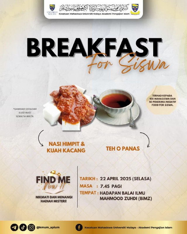 [ BREAKFAST FOR SISWA 3.0 ]