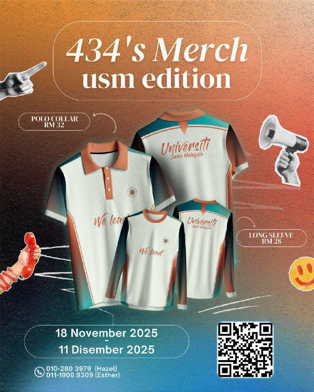 [MERCH ORDER PGT434 USM T-SHIRT] 💫