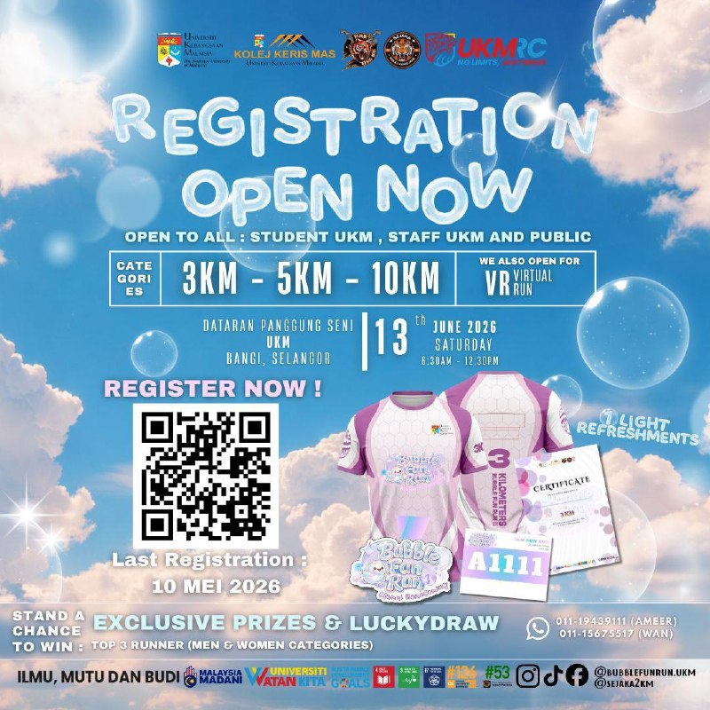 Bubble Fun Run @ UKM