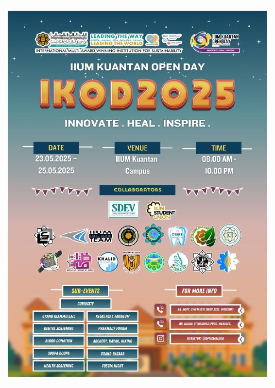 𝐈𝐈𝐔𝐌 𝐊𝐔𝐀𝐍𝐓𝐀𝐍 𝐎𝐏𝐄𝐍 𝐃𝐀𝐘 - 𝐈𝐊𝐎𝐃 𝟐𝟎𝟐𝟓