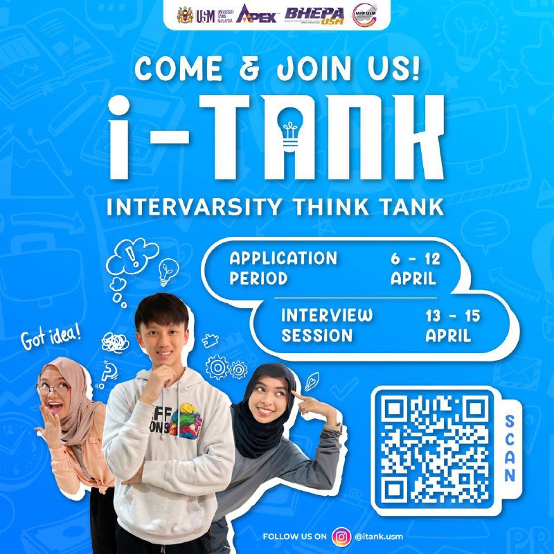 Secretariat Recruitment: Intervarsity Think Tank (I Tank)