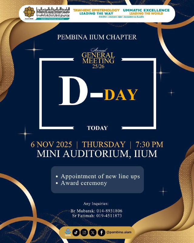 D-DAY IS HERE! 🎉