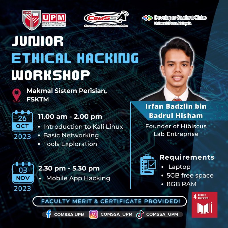 |Junior Ethical Hacking Workshop|