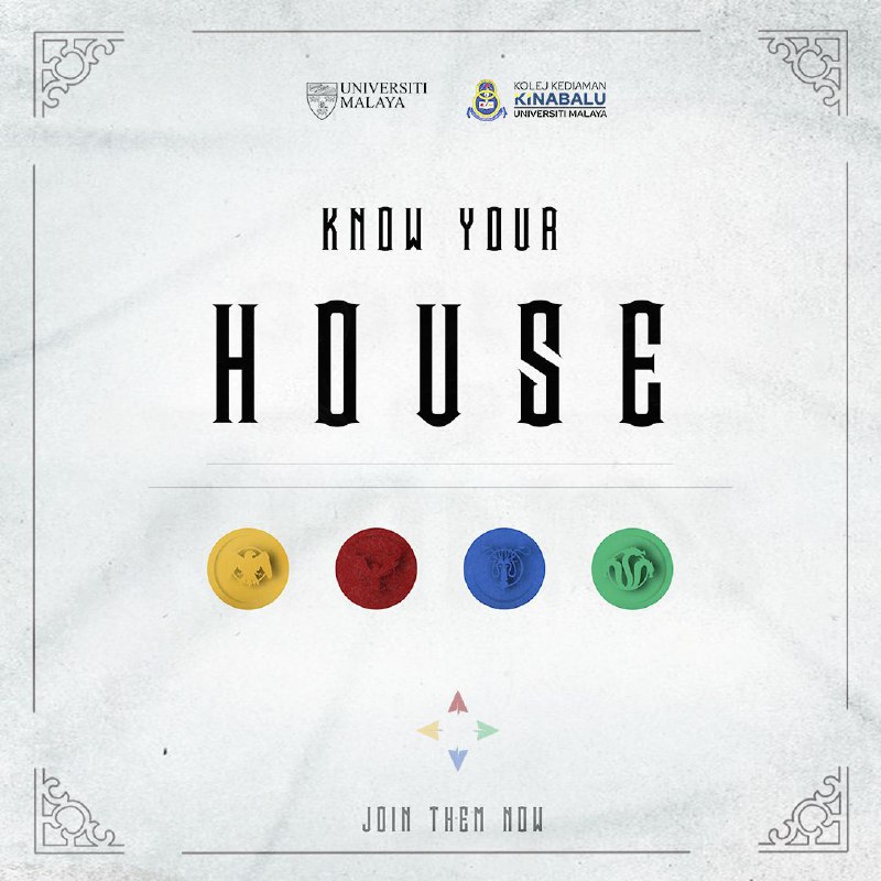 [Know Your House! 🏆✨]